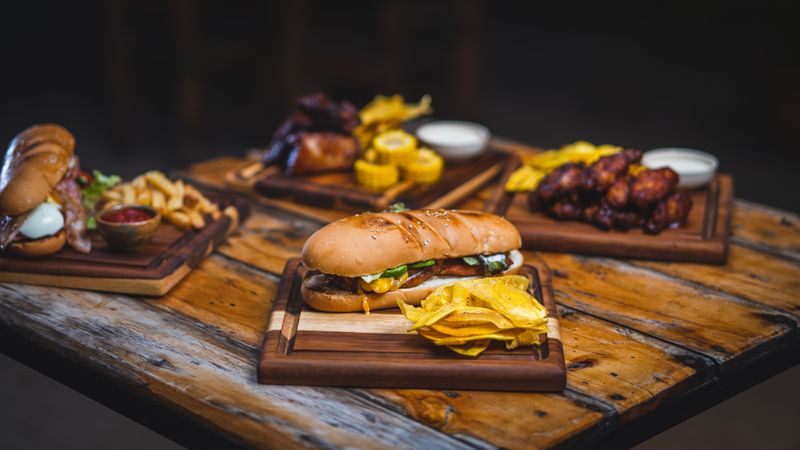 Top ranked firehouse sub sandwich on wooden board